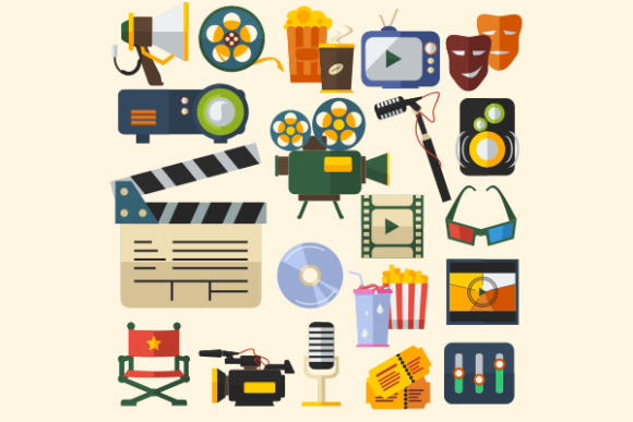 Cinematic Illustration Icons Set Review