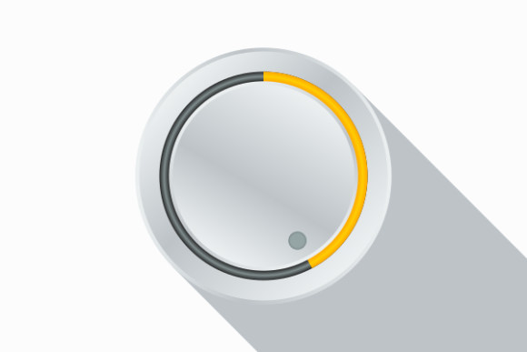 Gradient Style Volume Button with Shadow - A Versatile Graphic Design Asset