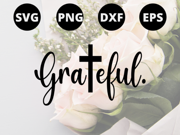 Grateful Graphic Design Asset for Handmade Creations