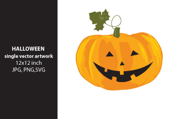 Halloween Pumpkin Graphics for Editorial and Web Design