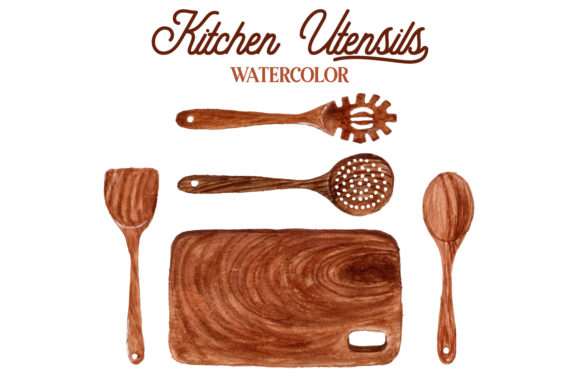 Kitchen Utensils 1 - A Versatile Graphic Design Asset for Web Elements
