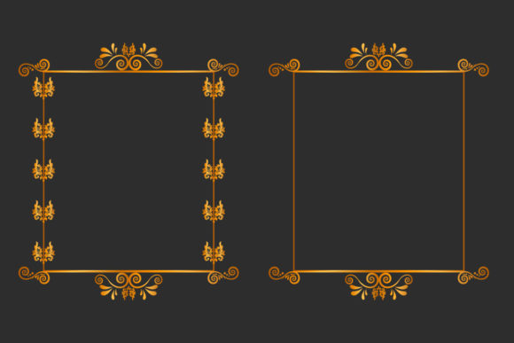 Luxury Golden Border Frame Set Review