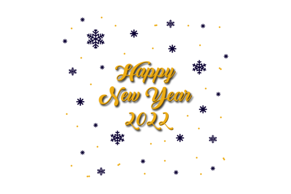 New Year Typography Vector Illustration for Web Elements and Graphics